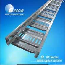 BC4 Galvanized Ladder Type OEM bandeja de cables con CE y UL